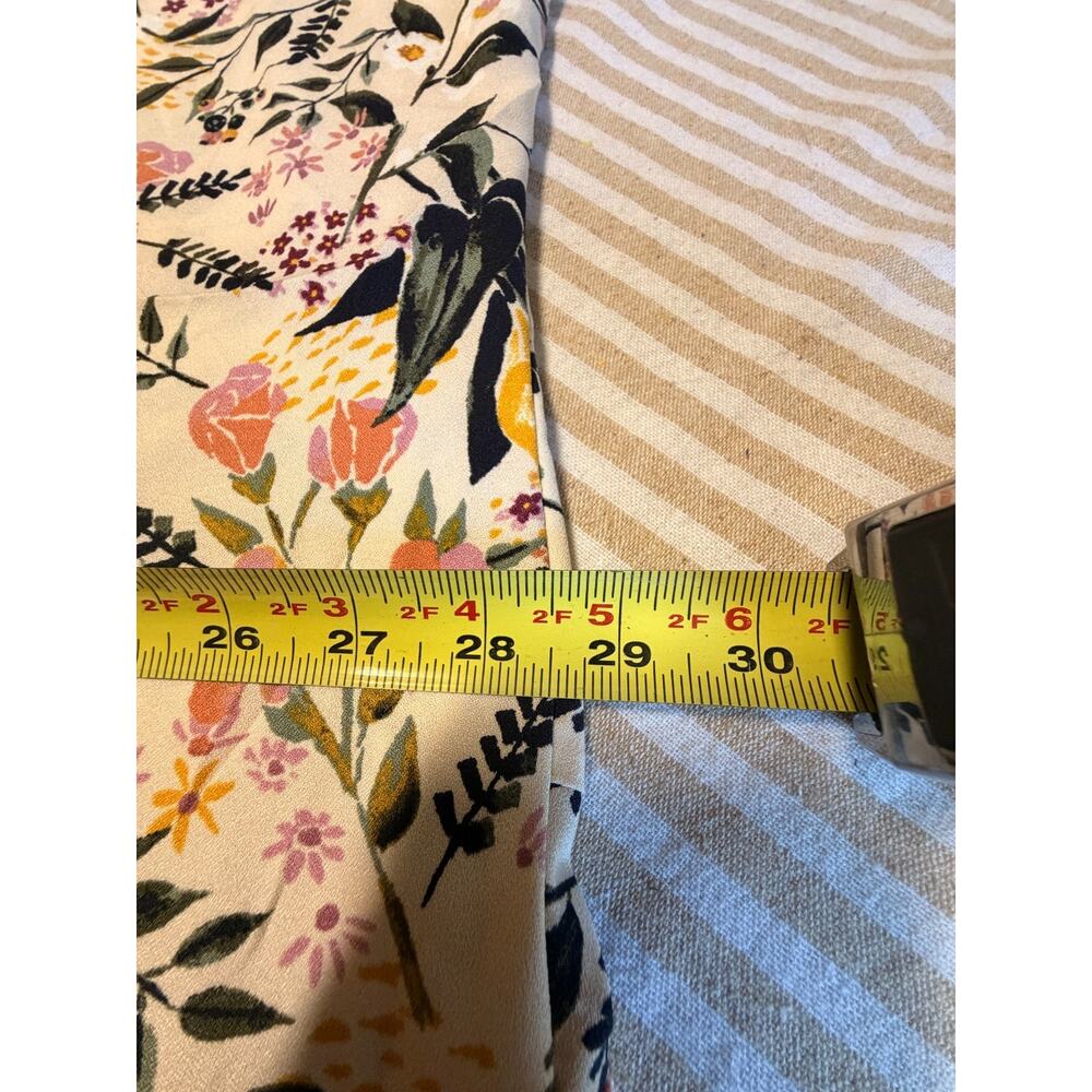 Ava & Viv Plus Size Floral Print Blouse Short Sleeve Button-Back Boho Top 4X - Picture 7 of 8